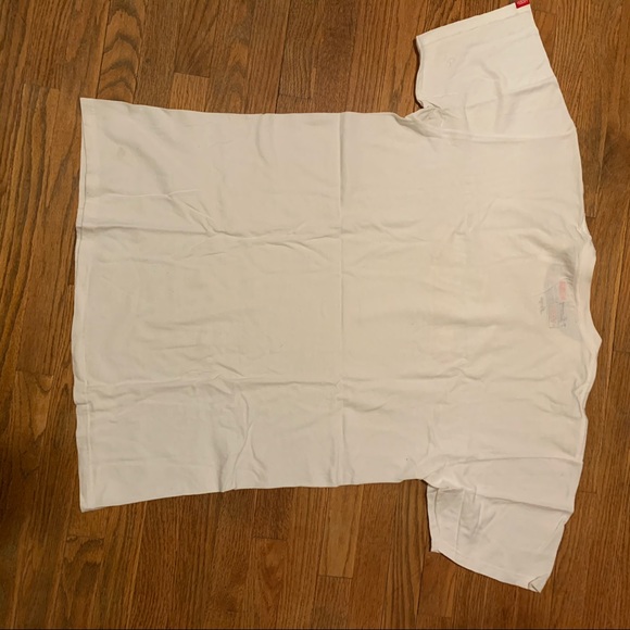 Vans off the wall LARGE white t-shirt rainbow logo - Picture 4 of 4